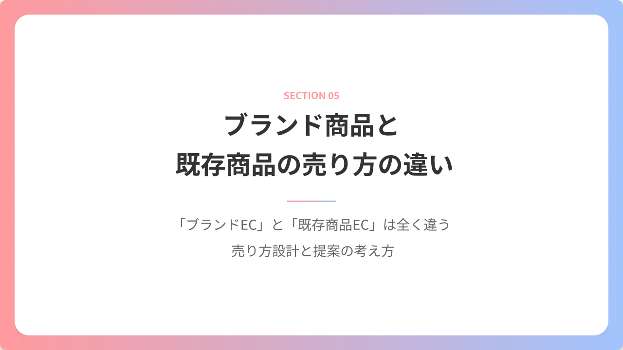 Shopify構築初心者のための「実践で使えるEC講座」